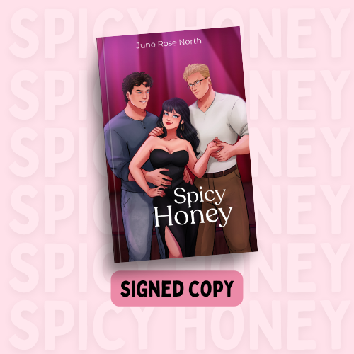Signed paperback of Spicy Honey