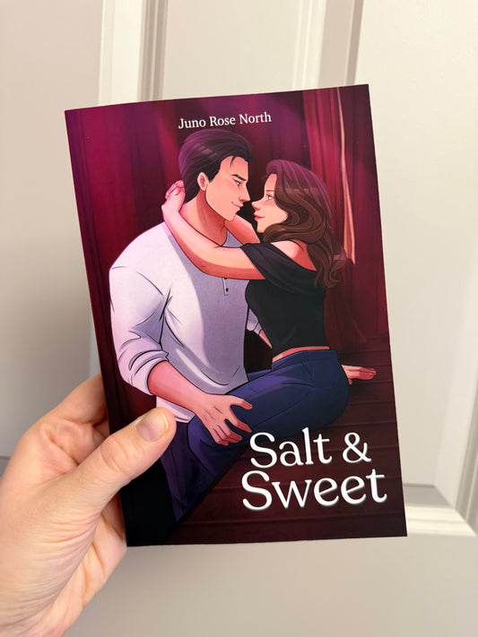 Signed paperback of Salt and Sweet by Juno Rose North