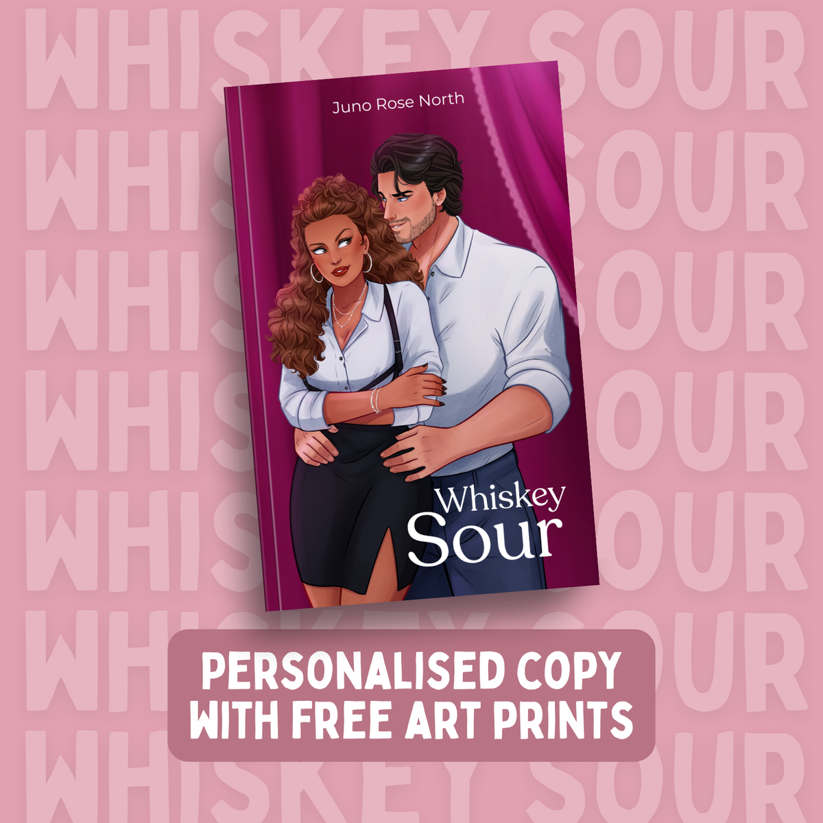 Personalised signed paperback of Whiskey Sour with free swag - PREORDER