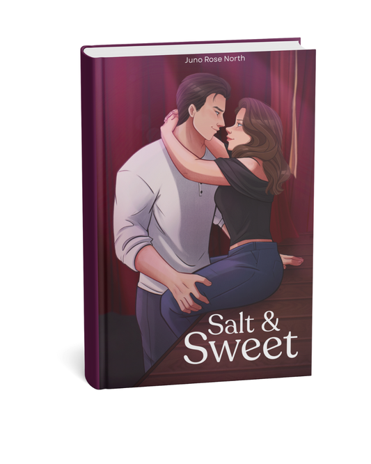 Signed paperback of Salt and Sweet by Juno Rose North