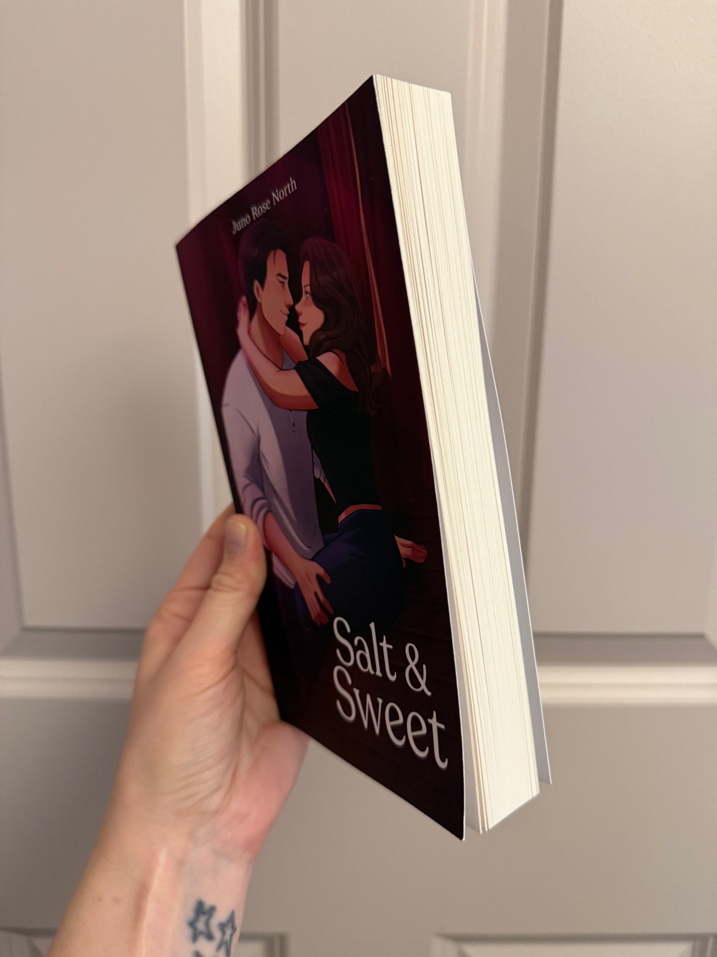 Personalised signed paperback of Salt and Sweet with free swag