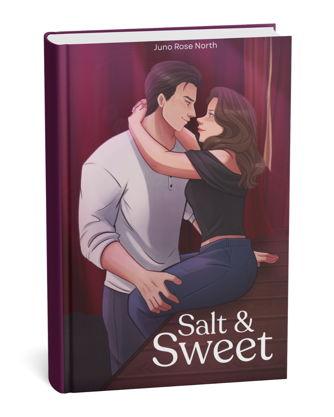 Personalised signed paperback of Salt and Sweet with free swag