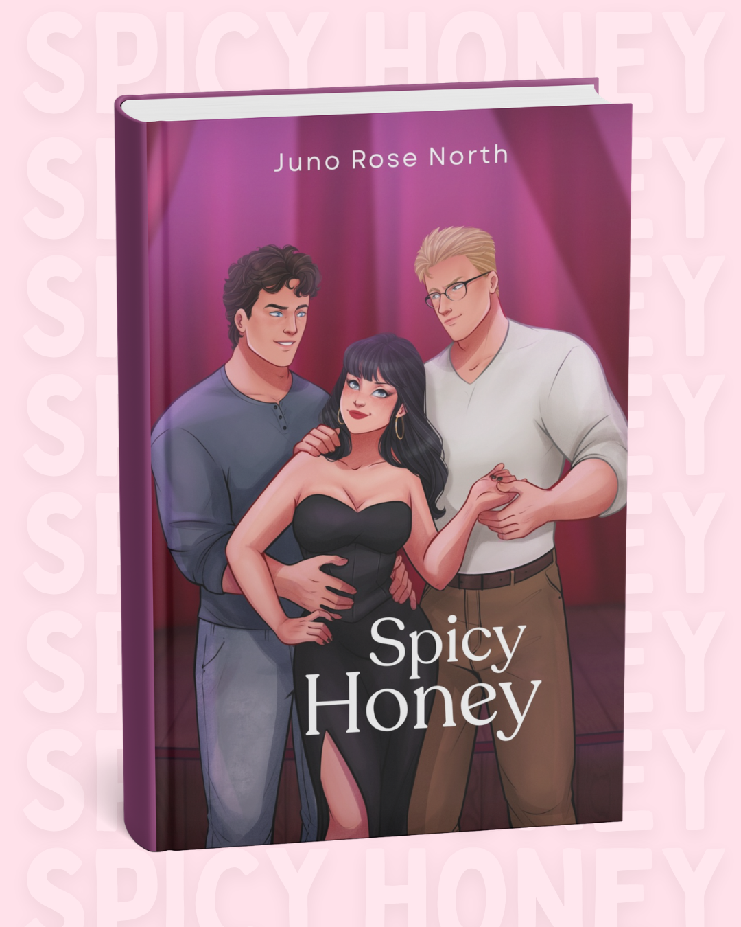 Signed paperback of Spicy Honey